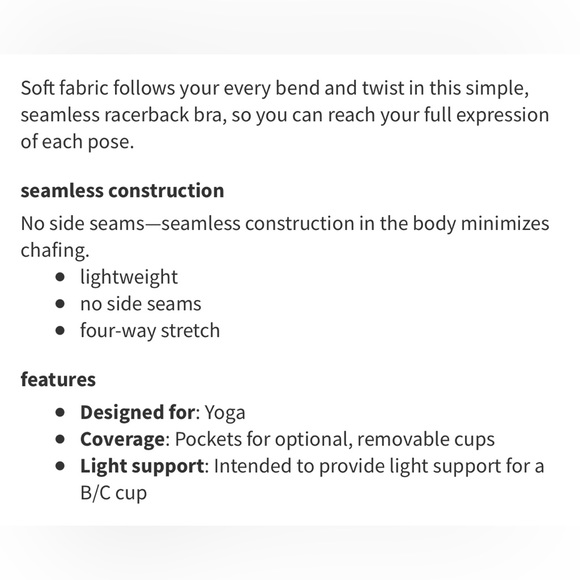 NWOT Lululemon Ebb To Street Racerback Bra - Picture 6 of 13